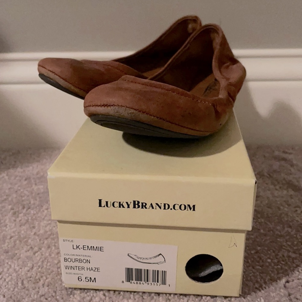 EUC Lucky Brand LK-EMMIE Flats